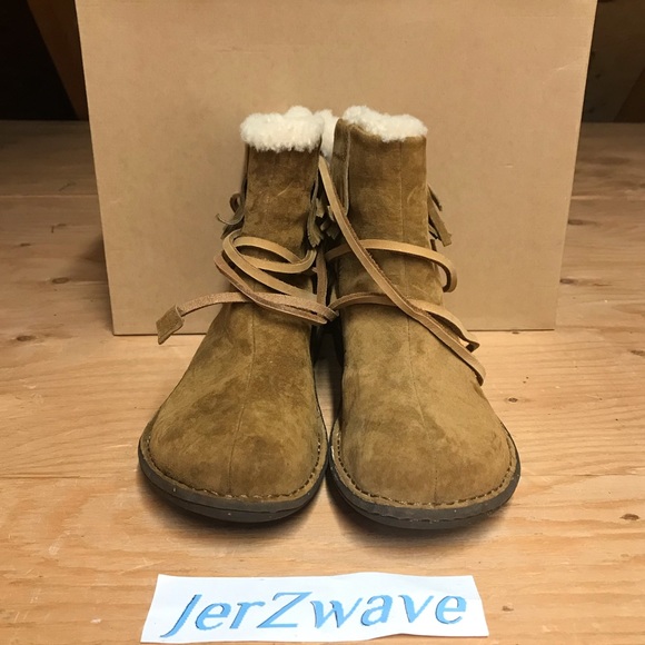 NEW Ugg Gaviota #5749 Brown Suede Boot Womens Sz 7 - Picture 3 of 7